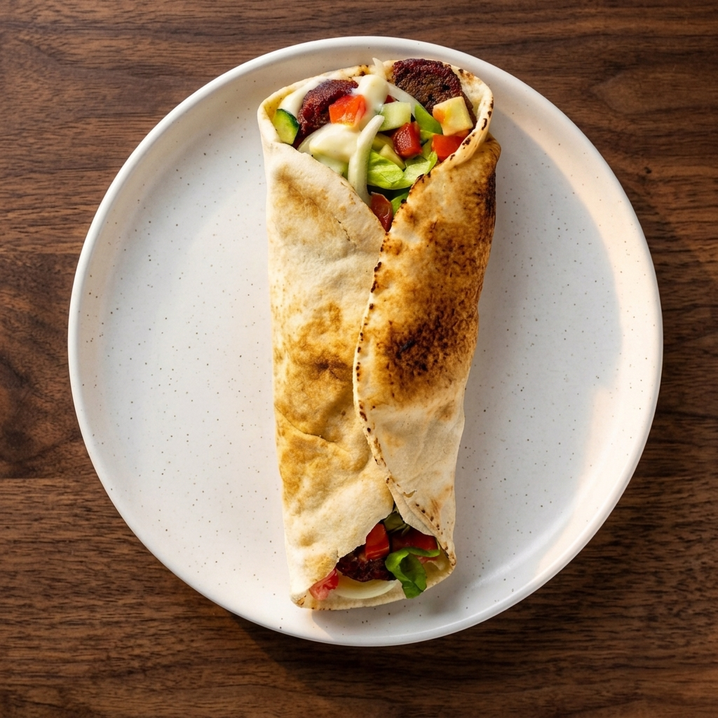 Best beef donair in Edmonton at Choice Shawarma & Kabab