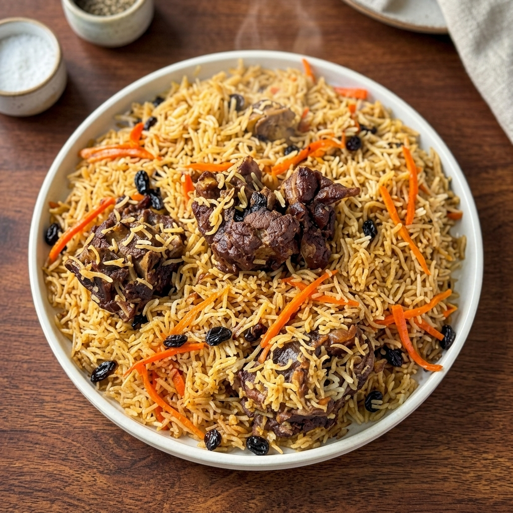Qabuli Afghan rice at Choice Shawarma & Kabab in Edmonton, AB